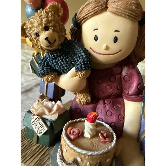 Zingle Berry Pavilion Gift Co. "Make A Wish" Happy Birthday Figurine Box Limited - Picture 15 of 16